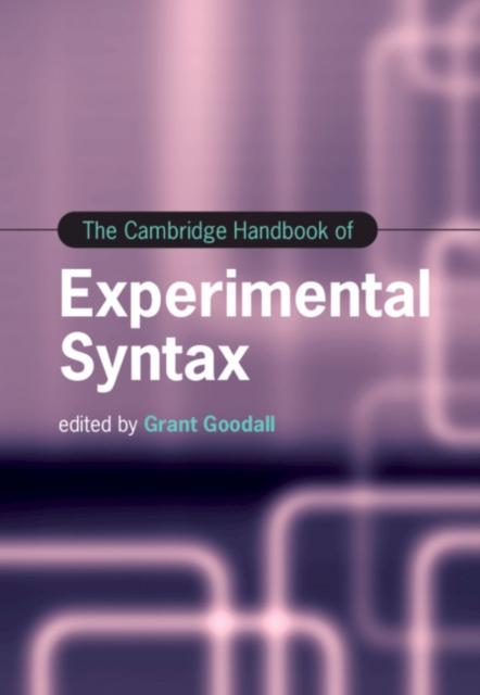 Cambridge Handbook of Experimental Syntax, EPUB eBook