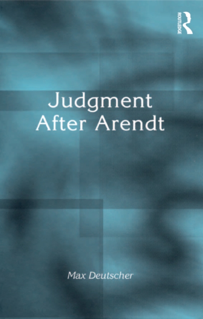 Judgment After Arendt, PDF eBook