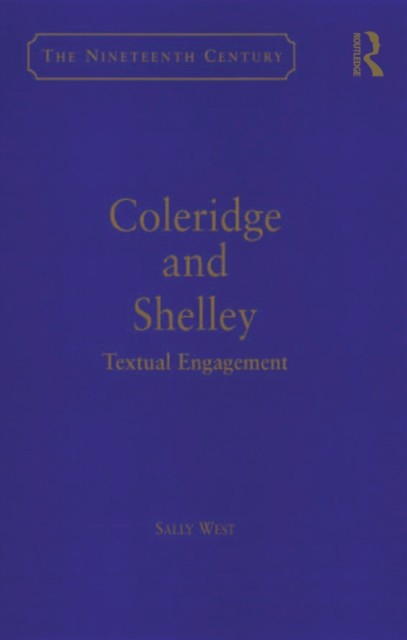 Coleridge and Shelley : Textual Engagement, PDF eBook