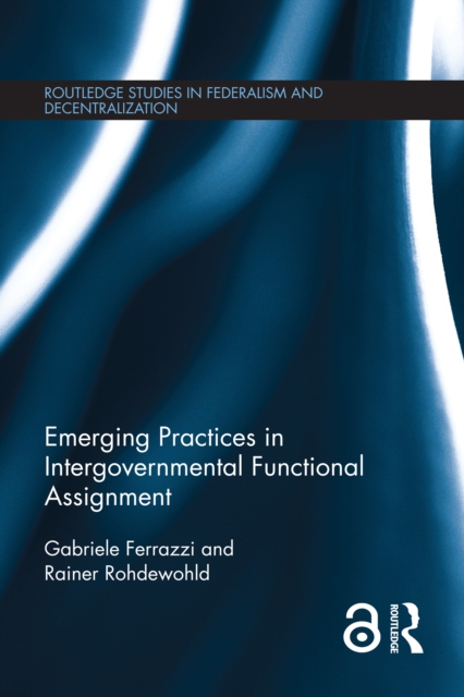 Emerging Practices in Intergovernmental Functional Assignment, EPUB eBook