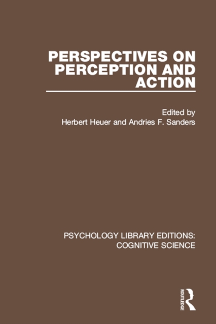 Perspectives on Perception and Action, EPUB eBook