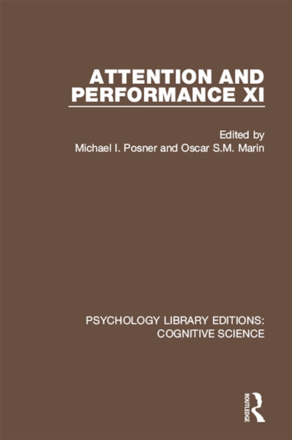 Attention and Performance XI, EPUB eBook