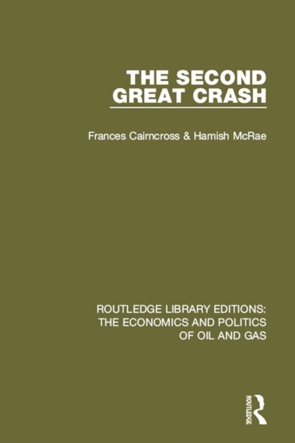 The Second Great Crash, PDF eBook