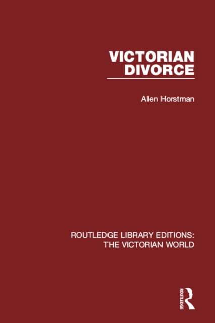 Victorian Divorce, PDF eBook