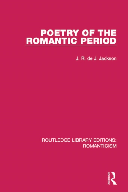 Poetry of the Romantic Period, EPUB eBook