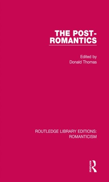 The Post-Romantics, EPUB eBook