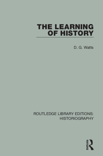 The Learning of History, PDF eBook