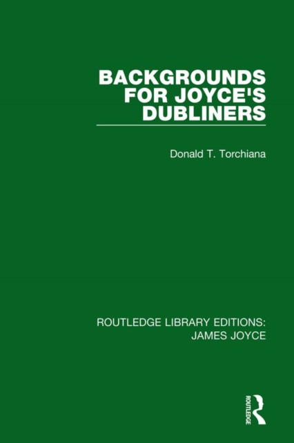 Backgrounds for Joyce's Dubliners, EPUB eBook