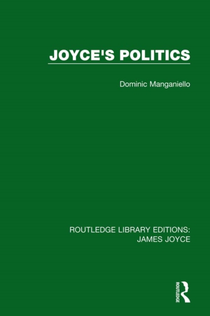 Joyce's Politics, PDF eBook