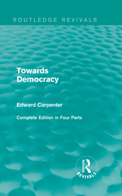 Towards Democracy, EPUB eBook
