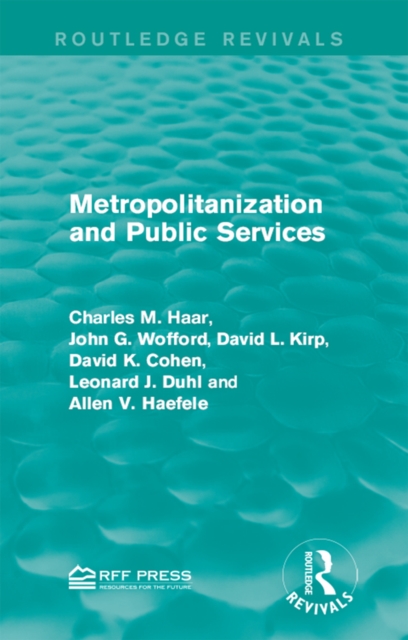 Metropolitanization and Public Services, PDF eBook