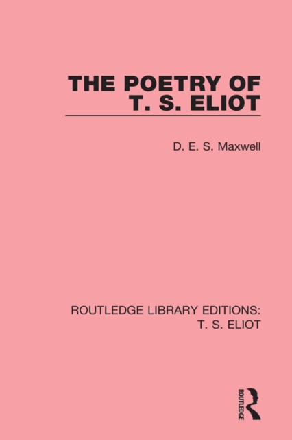 The Poetry of T. S. Eliot, PDF eBook