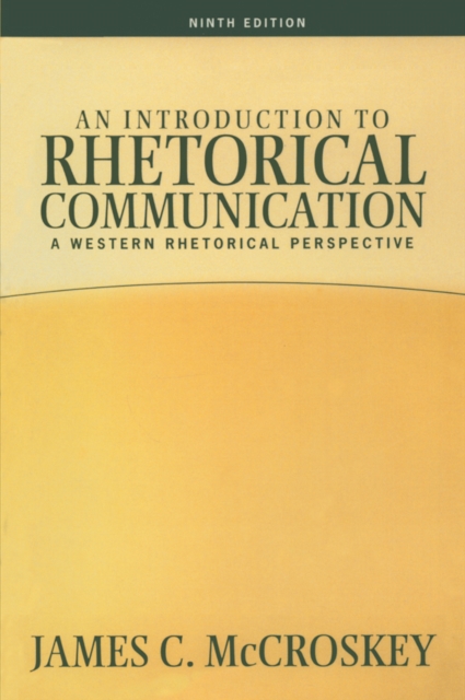An Introduction to Rhetorical Communication, EPUB eBook