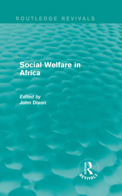 Social Welfare in Africa, EPUB eBook