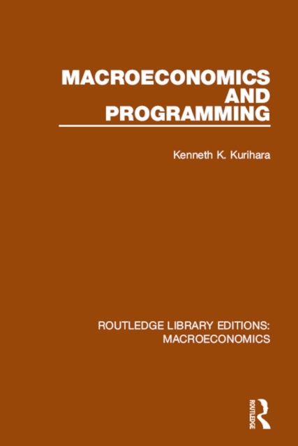 Macroeconomics and Programming, EPUB eBook