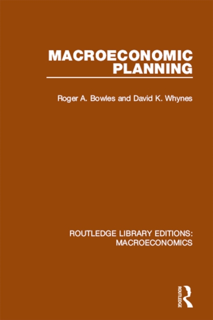 Macroeconomic Planning, EPUB eBook