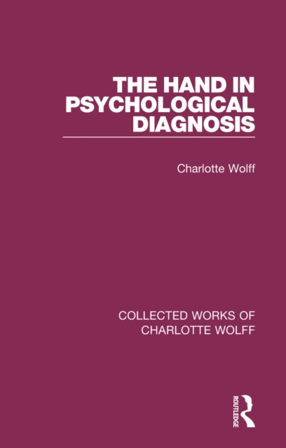 The Hand in Psychological Diagnosis, EPUB eBook
