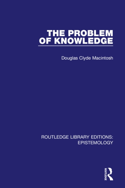 The Problem of Knowledge, EPUB eBook