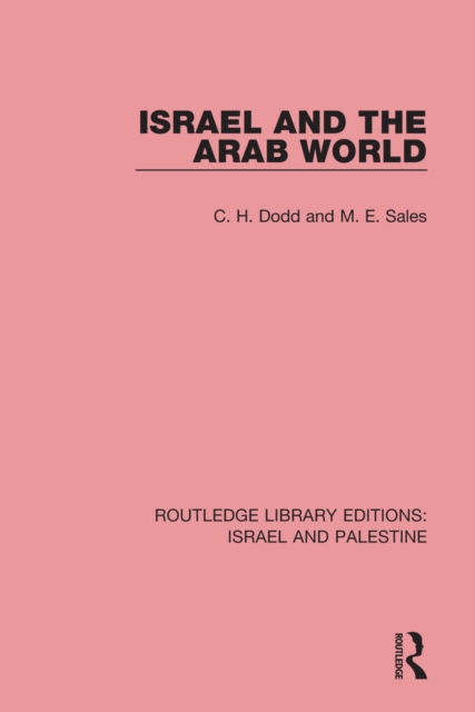 Israel and the Arab World, PDF eBook