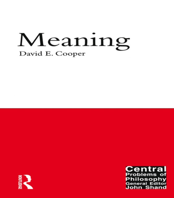 Meaning, EPUB eBook