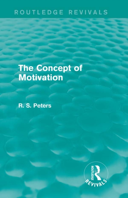The Concept of Motivation, PDF eBook