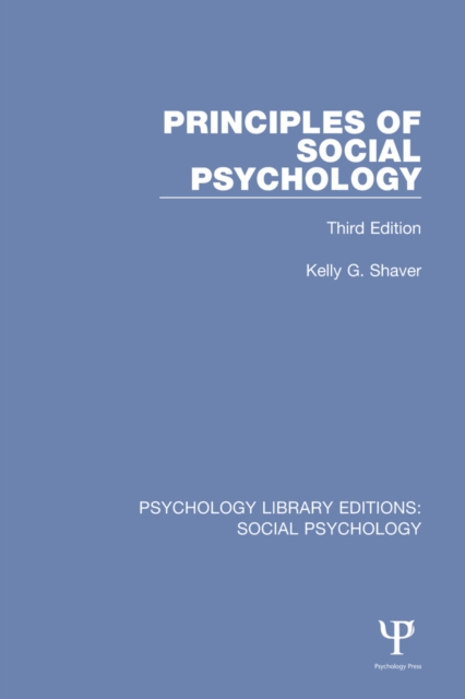 Principles of Social Psychology : Third Edition, EPUB eBook