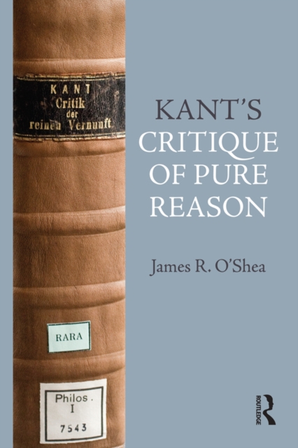 Kant's Critique of Pure Reason : An Introduction, EPUB eBook