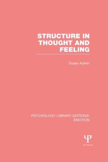 Structure in Thought and Feeling, EPUB eBook