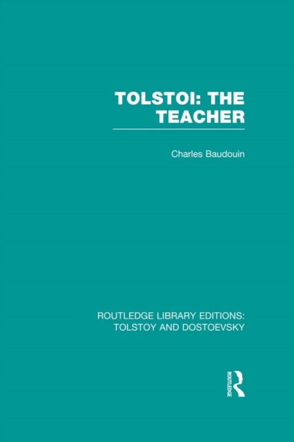 Tolstoi: The Teacher, EPUB eBook