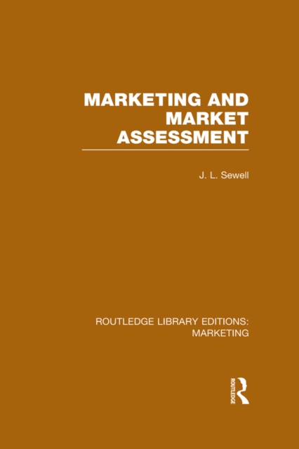Marketing and Marketing Assessment (RLE Marketing), PDF eBook