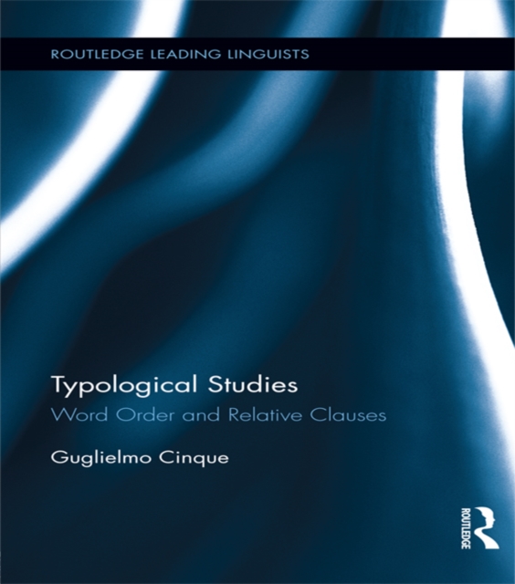 Typological Studies : Word Order and Relative Clauses, EPUB eBook
