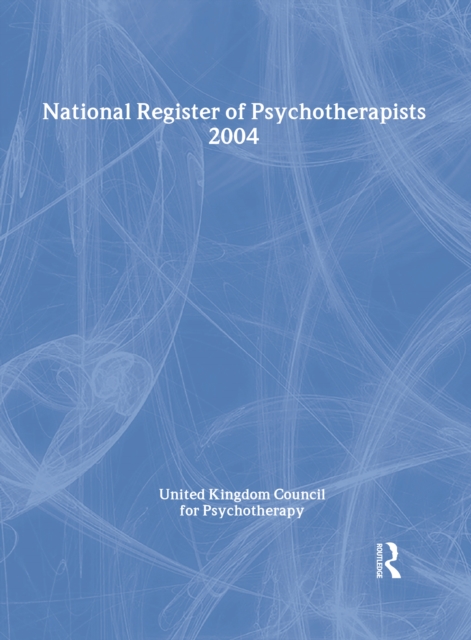 National Register of Psychotherapists 2004, EPUB eBook