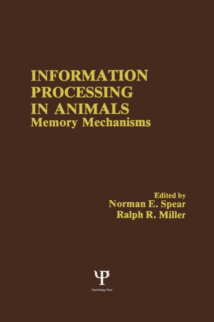Information Processing in Animals : Memory Mechanisms, EPUB eBook