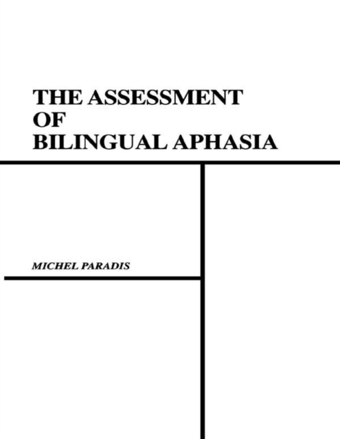 The Assessment of Bilingual Aphasia, PDF eBook