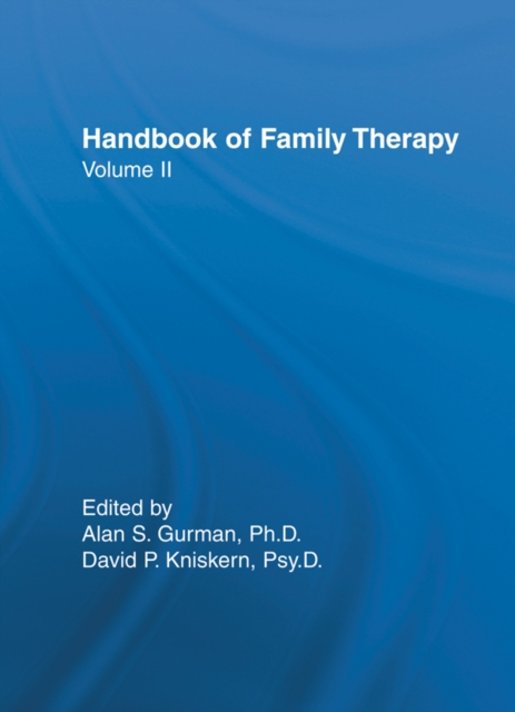 Handbook Of Family Therapy, EPUB eBook