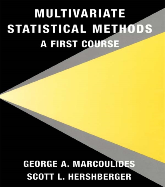 Multivariate Statistical Methods : A First Course, PDF eBook