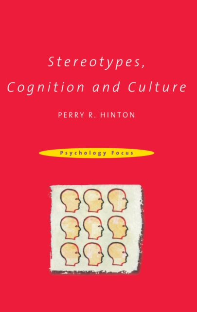 Stereotypes, Cognition and Culture, PDF eBook