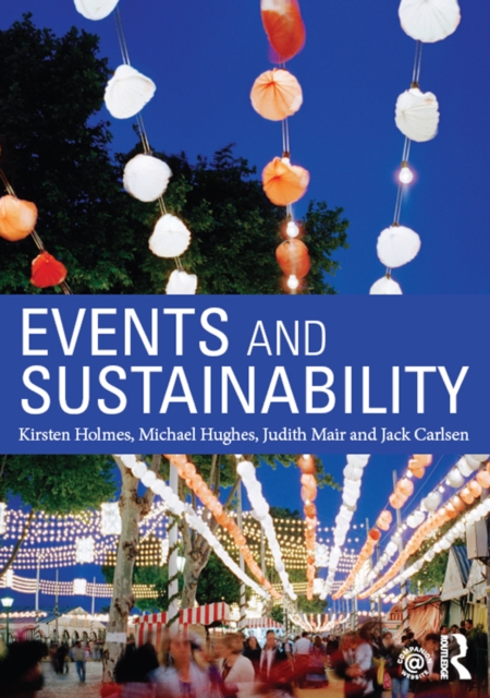 Events and Sustainability, PDF eBook