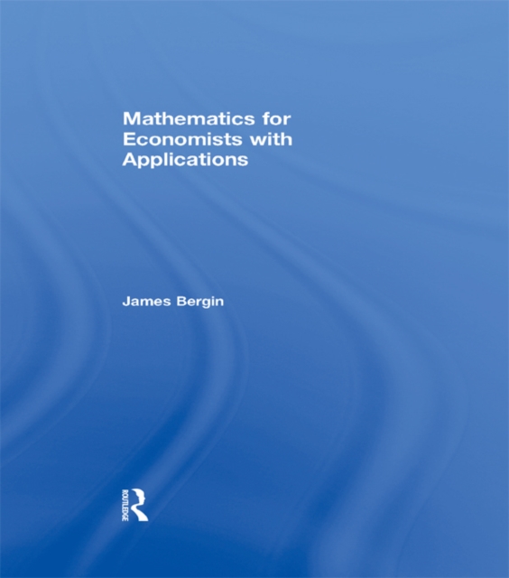 Mathematics for Economists with Applications, PDF eBook