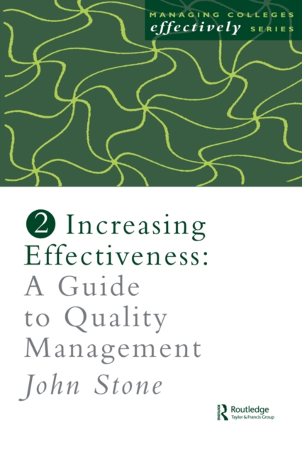 Increasing Effectiveness : A Guide to Quality Management, EPUB eBook