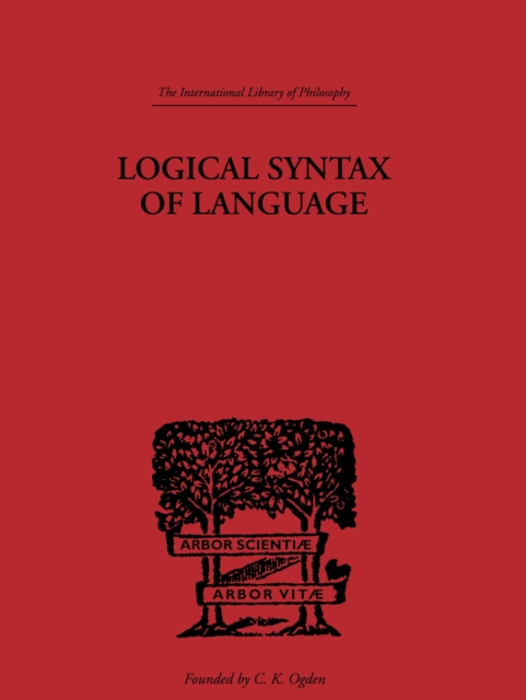 Logical Syntax of Language, EPUB eBook