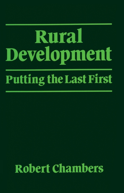 Rural Development : Putting the last first, EPUB eBook