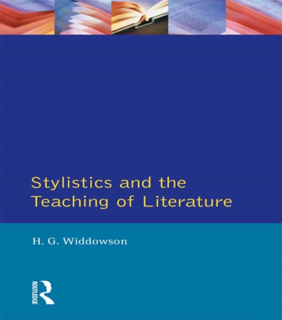 Stylistics and the Teaching of Literature, EPUB eBook