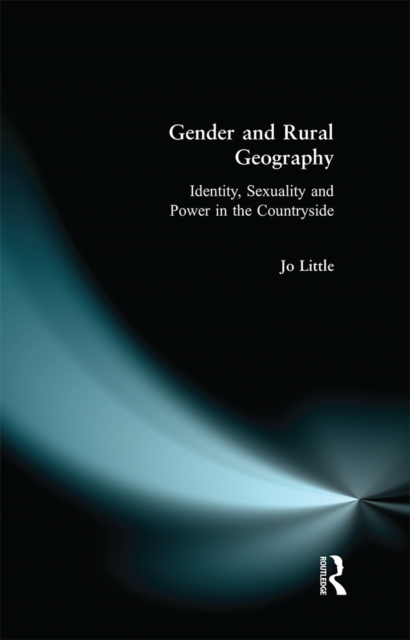 Gender and Rural Geography, PDF eBook