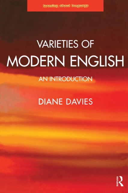 Varieties of Modern English : An Introduction, EPUB eBook