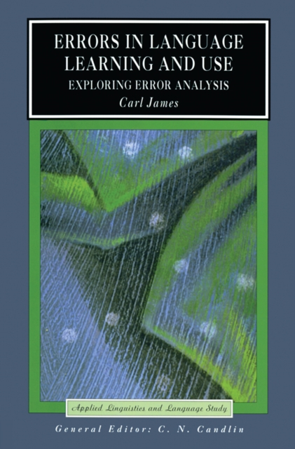 Errors in Language Learning and Use : Exploring Error Analysis, EPUB eBook