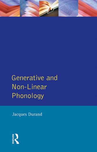 Generative and Non-Linear Phonology, PDF eBook