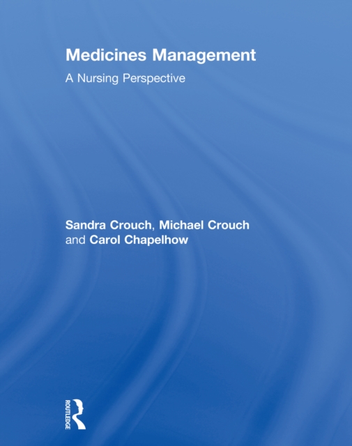 Medicines Management : A Nursing Perspective, PDF eBook