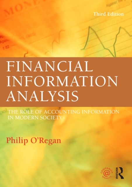 Financial Information Analysis : The role of accounting information in modern society, PDF eBook