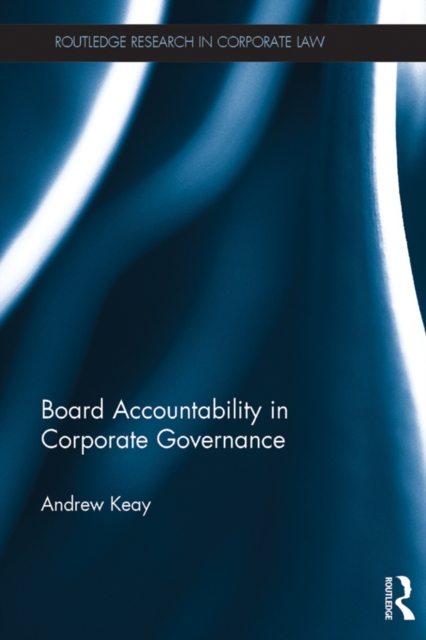 Board Accountability in Corporate Governance, EPUB eBook